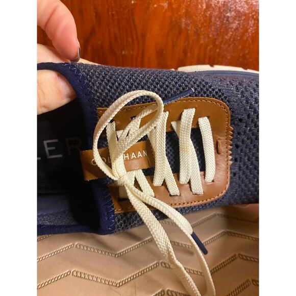 Navy Cole Haan Zero Grand Men's Fashion Sneakers 8 - Picture 5 of 5
